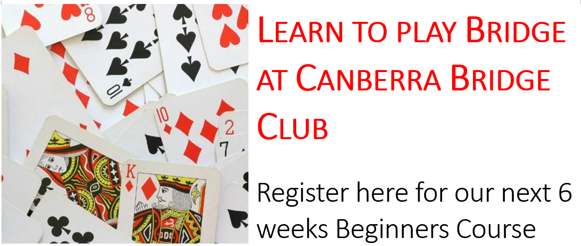 Learn Bridge at Canberra Bridge Club